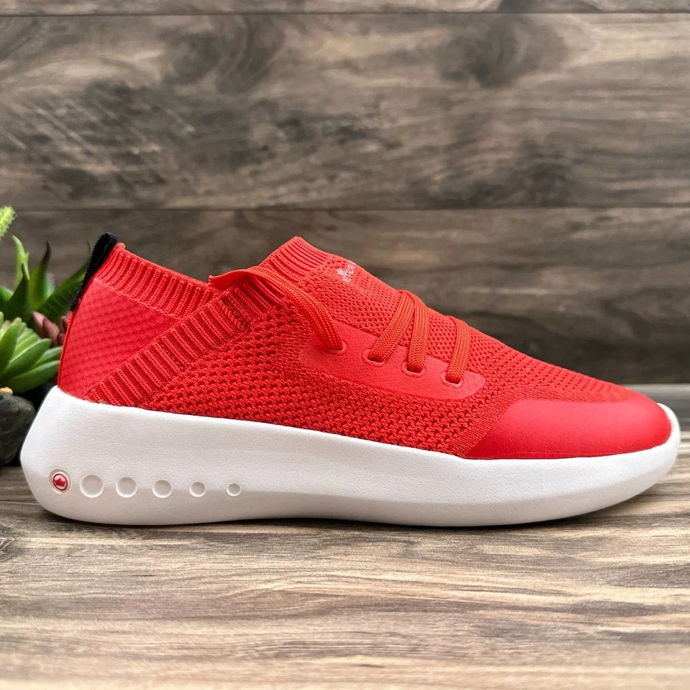 NIB Peter Millar Hyperlight Glide Sneaker US 8 EU 39 Red Womens - Picture 7 of 12